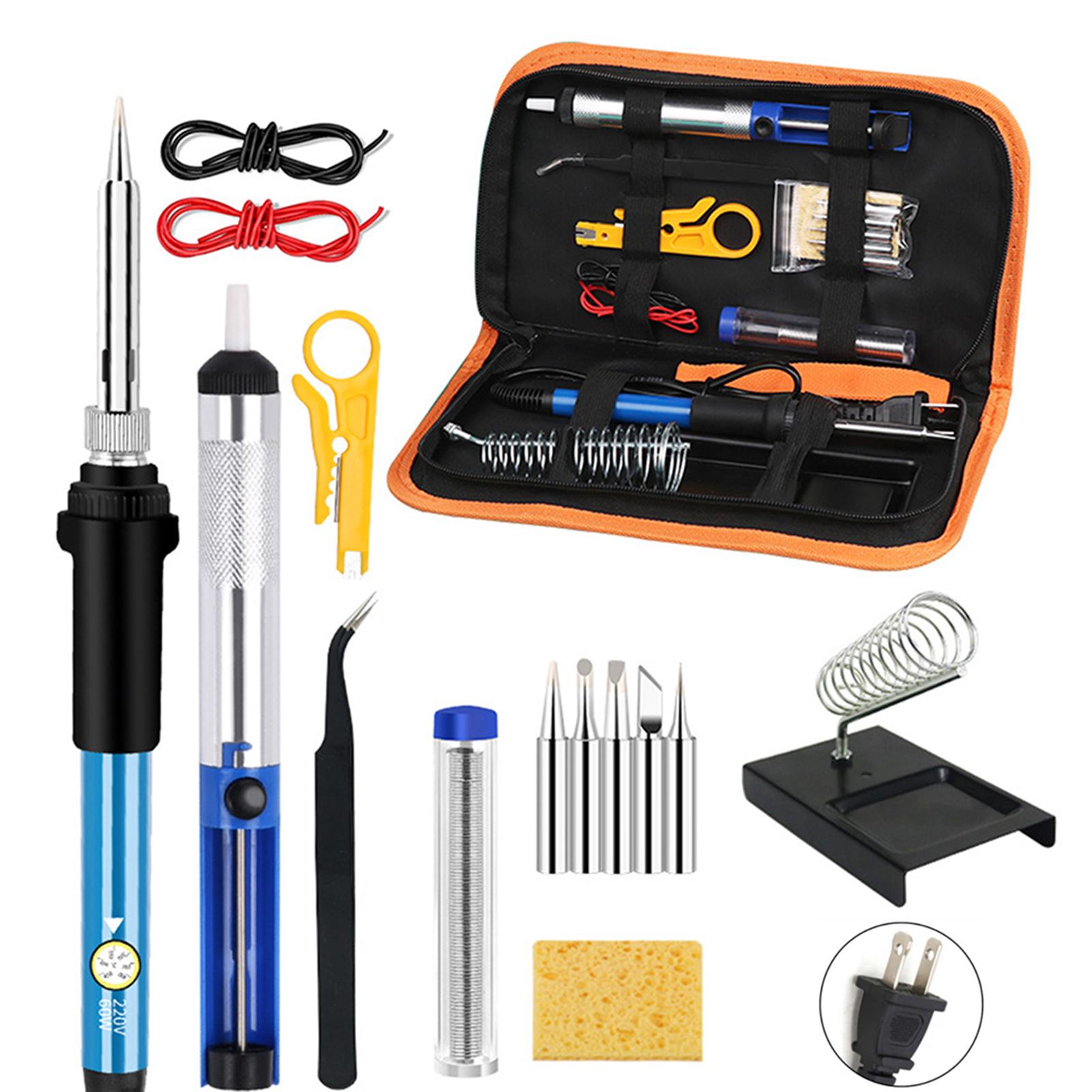 

Набор из 15 профессиональных паяльников, инструмент для сварки электронных компонентов и ремонта дома