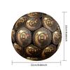 Steampunk Lizard Emblem Round Football Size 5 Adult Ball Suitable for Training Matches and Outdoor Team.
