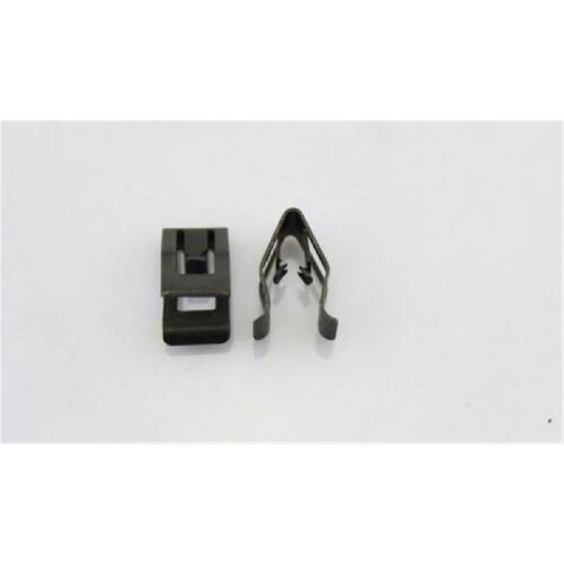 50Pcs Car Dashboard Rivet Fastener Clips Metal Black Bumpers Rivet Fasteners
