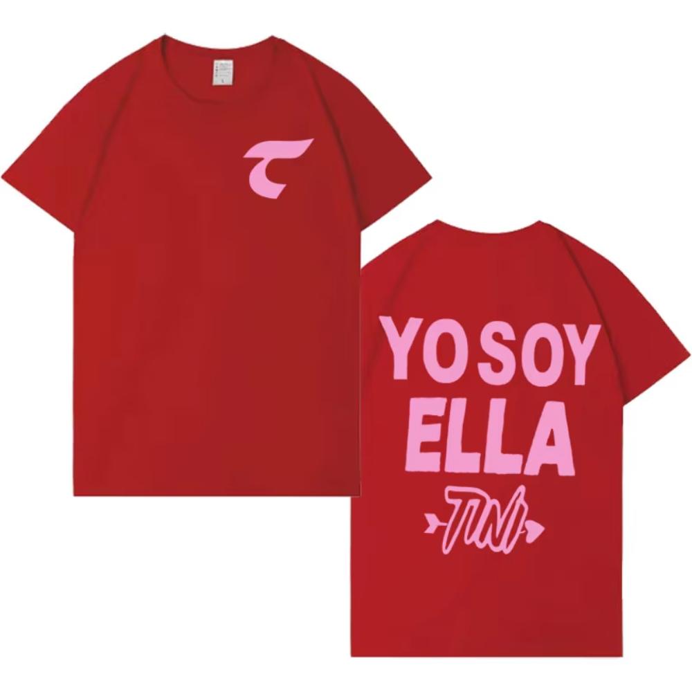 Tini Stoessel Pop Music Tshirt Unisex Women Fashion High Quality Loose Tops Cotton Print Y2K Short Sleeve Tshirts Streetwear