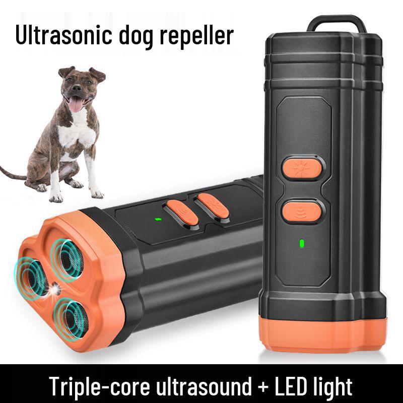 High-Power Ultrasonic Dog Repeller Anti-Barking Outdoor Training Device