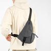Banqi Road Men's Water Drop Breast Bag 2025 New Simple Fashion Large Capacity Crossbody Bag Men's Casual Travel Bag