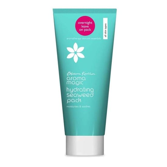Aroma Magic Hydrating Seaweed Multi-use Face Pack| with Lotus Leaf, Vitamin C & E | For Instant Hydration| | Detoxify, Oxygenate|100gm Pack of 1
