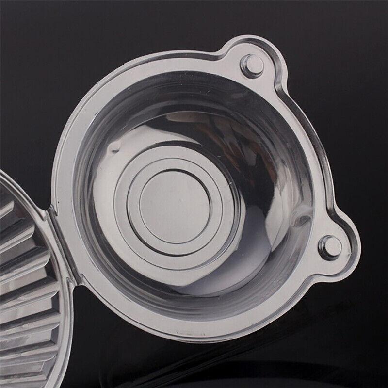 50Pcs tort felie cutii Cupcake felie recipient pătrat individual desert cutie triunghiulară sandwich cheesecake depozitare cutie