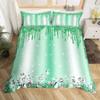 Silver Glitter Bedding Set Bling Party Decorations Duvet Cover For Kids Boys Girls Teens Diamond Comforter Cover Room Decor 3Pcs