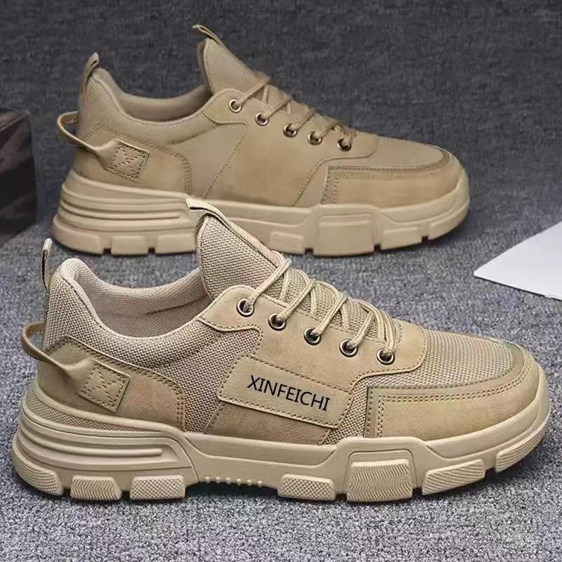 

Новая мужская обувь нескользящая и износостойкая спортивная повседневная черная трендовая обувь для скейтборда дышащая весенняя спецобувь водонепроницаемая 44