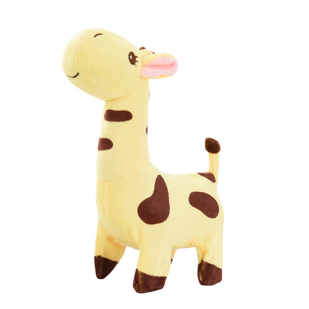 

Walking Giraffe Interactive Electronic Pet Musical Toy Plush Giraffe Toy Shaking Tail Animated Toy Birthday Gifts for Toddlers