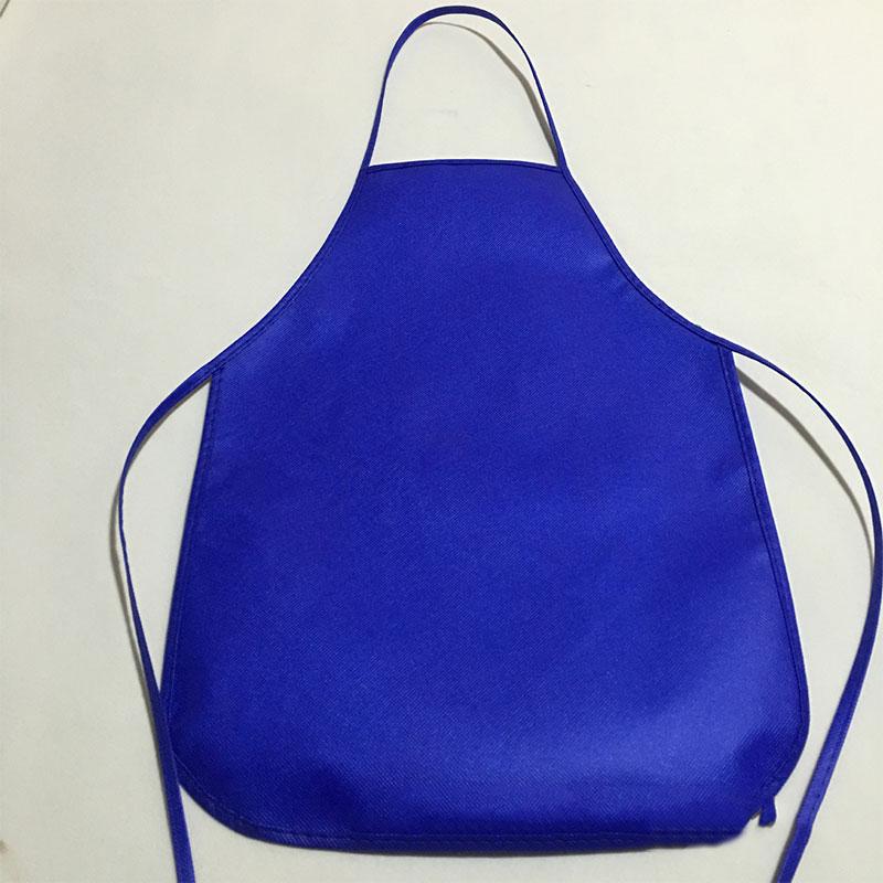 

1 шт. Детские фартуки Кухонный водонепроницаемый фартук из нетканого материала для рисования Детский фартук для занятий Искусство Живопись Класс Поделки королевский синий