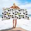Cute Cartoon Panda Beach Towel Quick Dry Microfiber Soft Absorbent Bath Towel Outdoor Travel Spa Swim Pool Towels for Adult Kids
