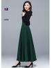 Plus Size A-Line Flowing Skirt – New Spring/Autumn Style for a Professional, Slimming Look