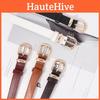 Stylish Style Minimalist Pu Belt With Alloy Pin Buckle For Daily Suitable Use