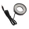 Microscope 72 LED Ring Light 6500K To 7500K Adjustable USB 5V Microscope Light Source for Lab