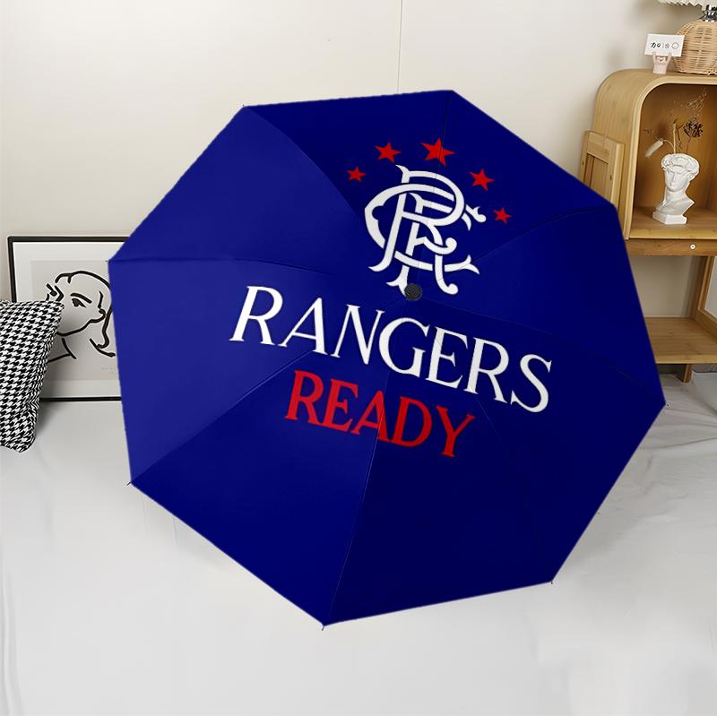 Rangers Fc (33) Umbrella Sturdy Frame Suitable for Outdoor Activities Beach Travel Ideal Gift for All Seasons