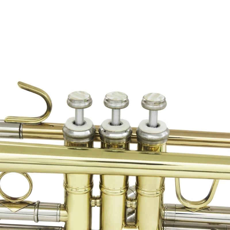 Durable Felt Pads Non Slip Trumpet Pads Upgrades for Brass Instruments Enhances Key Sensitivity & Reduces Playing Noise