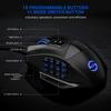 UtechSmart Wired Gaming Mouse with Side Buttons, Adjustable DPI up to 16400, High-Precision Laser, for MMO and PC