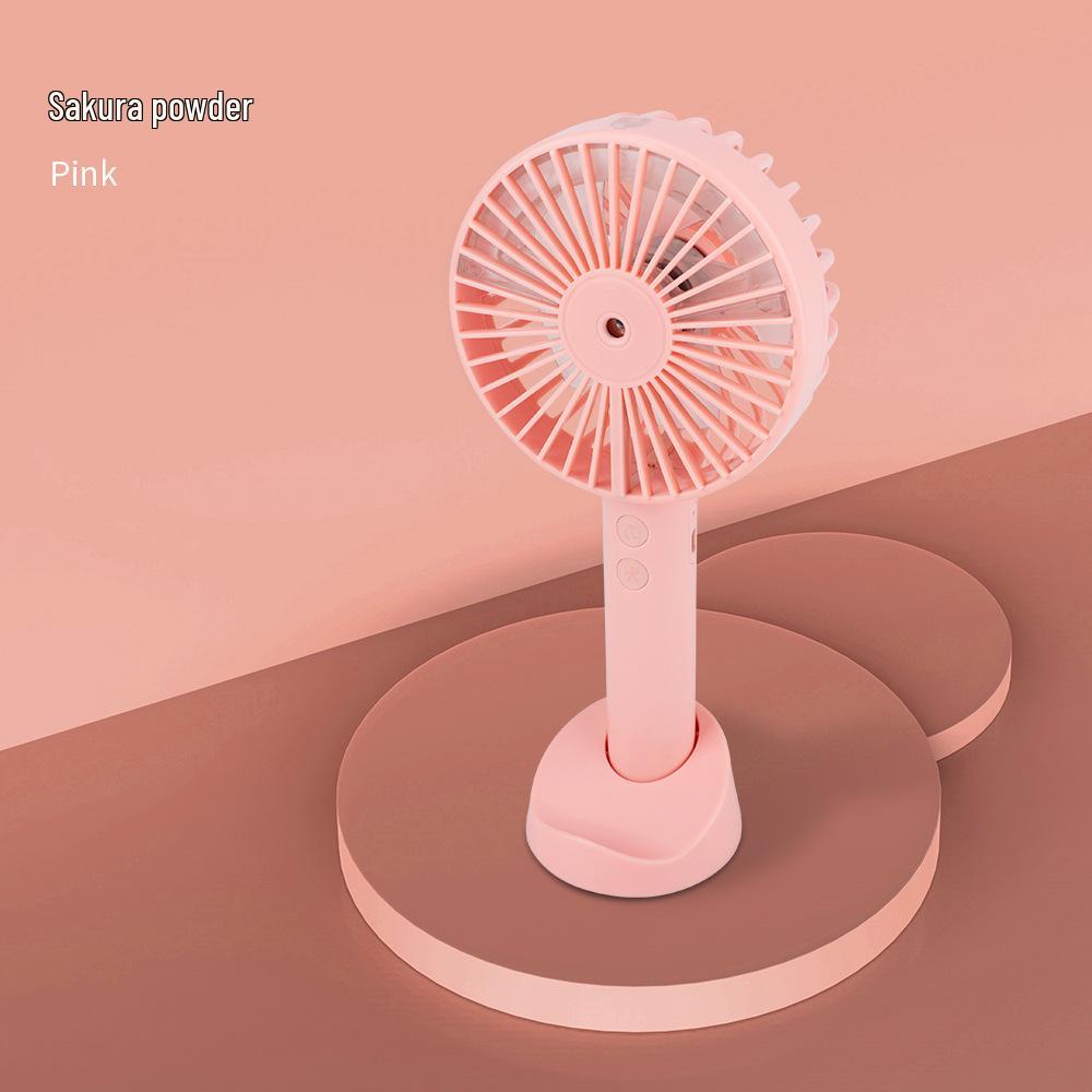 Мини-портативный USB-вентилятор-распылитель с увлажнителем, перезаряжаемый