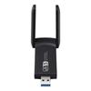 Dual Band WiFi USB Adapter 2 Antenna Design 2.4G/5Ghz 1300Mbps WiFi Dongle Powerful Driver Free Wireless Network Card Home Use