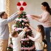 Valentines Day Tree Topper 13.4 Inch Valentines Decor Love-Themed Tree Top Decorations For Couples Desktop Home Living Room