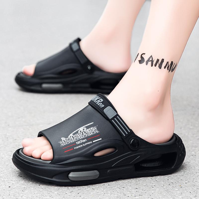 Herren Sandalen Große Größe Mode Plateau Hausschuhe Herren Hohl EVA Freizeit Sportsandalen Herren Strandschuhe Slides
