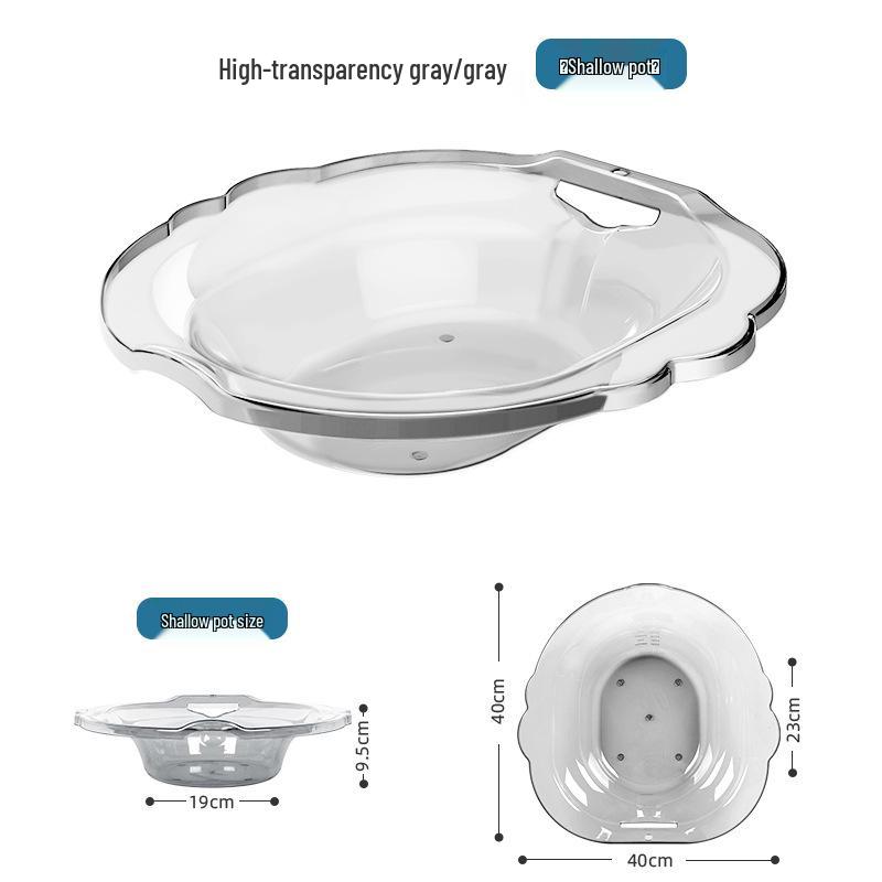 Poporodowa i dla osób starszych miska do mycia bidetowego na hemoroidy i do higieny