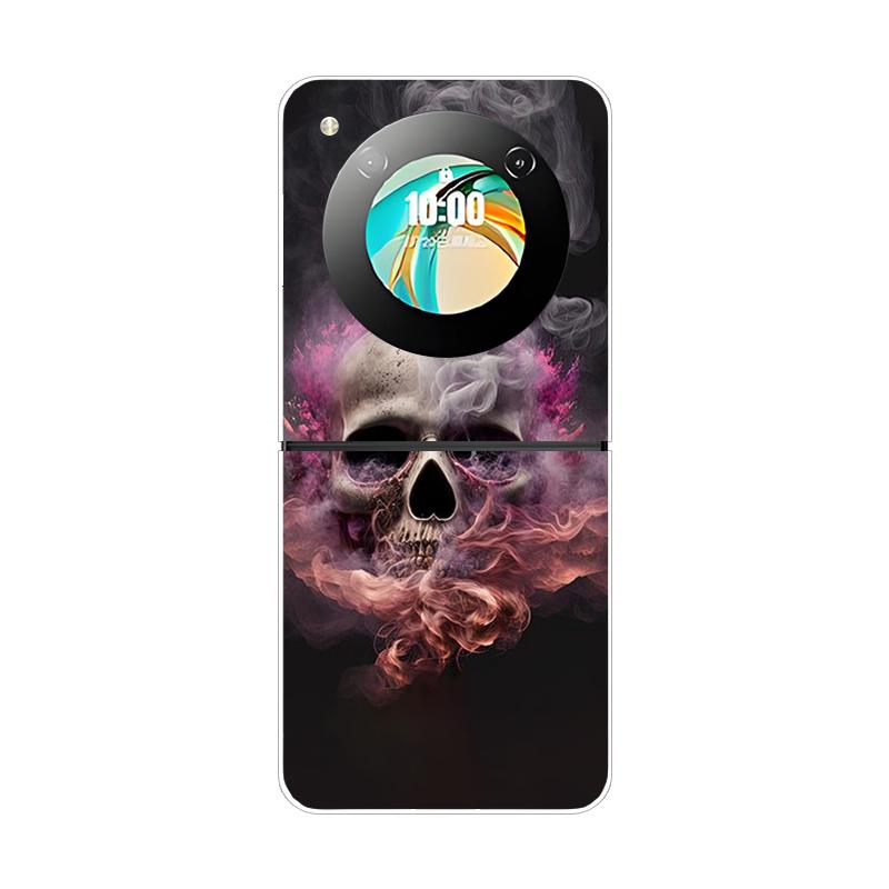 Pro ZTE Libero Flip Pouzdro Módní Roztomilý Kreslený Průhledné PC Tvrdá Skořepina Pouzdro na Telefon Pro ZTE Nubia Flip Flip2 Pouzdra Průhledné Fundas