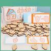 Wooden Montessori Educational Matching Puzzle For Kids Home Learning