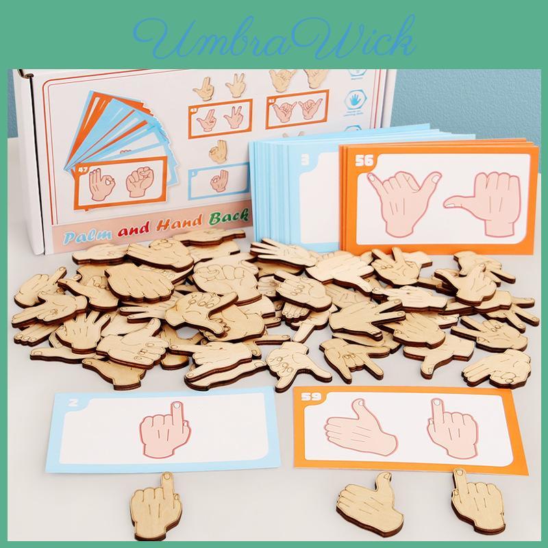 Wooden Montessori Educational Matching Puzzle For Kids Home Learning