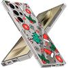 Cartoon Merry Christmas Pattern Phone Cover For Samsung S24 S23 S22 S21 Ultra A55 A54 A34 A35 A52 A14 Slim Clear Shockproof Transparent Hard PC Case