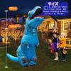KASTOBS Inflatable Dinosaur Tyrannosaurus Halloween Perfect for New and for Adults and Children Size Costume, Cosplay, Rex, Costume, Air-Filled,