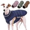 Winter Small Media Dogs Coat Windproof Warm Dogs Garments Cold Weather Coat for Middle to Large Breeds Dogs