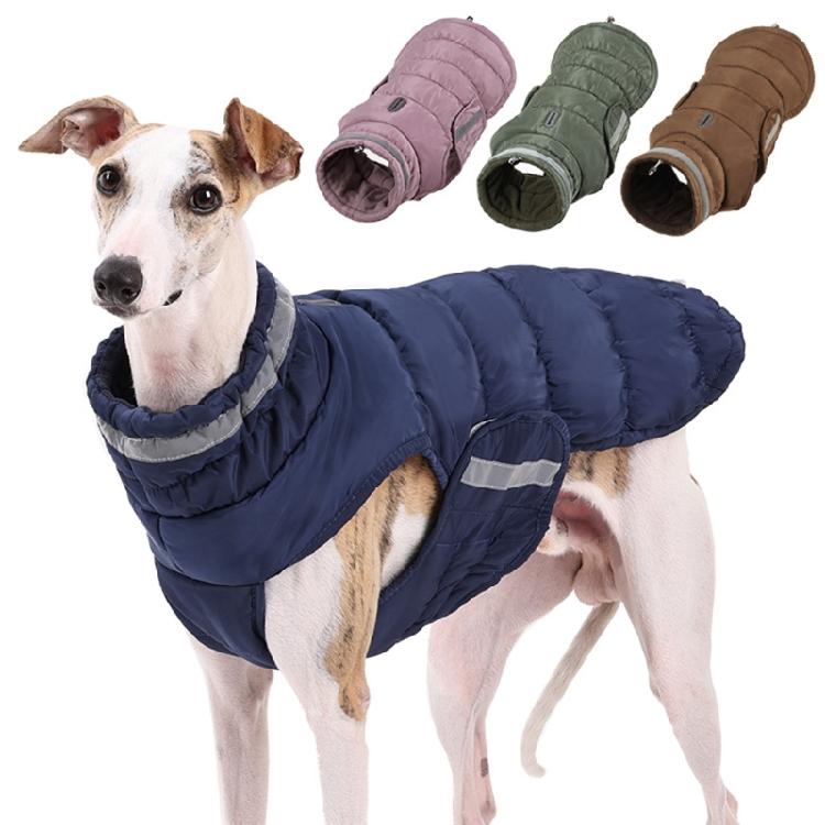 Winter Small Media Dogs Coat Windproof Warm Dogs Garments Cold Weather Coat for Middle to Large Breeds Dogs