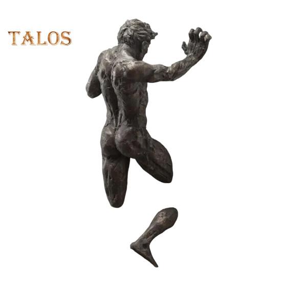 

Мужская абстрактная скульптура, настенный декор из смолы, статуя человеческого тела, настенное крепление, художественная фигура, скульптура для дома, гостиной, галереи C