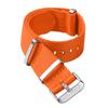 Fashion Watchband Stripe Replacement Men Women Nylon Watch Band with Silver Pin Buckle 20mm 22mm Strap for Rolex Band for Omega