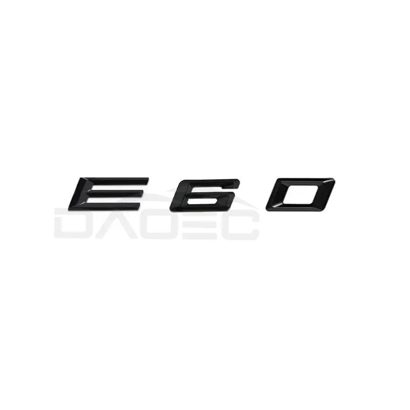 Car 3D ABS Trunk Letters Logo Badge Emblem Decals Styling Sticker For BMW M4 M5 E34 E39 E60 F10 F82 F83 F90 G82 G83 Accessories OT4