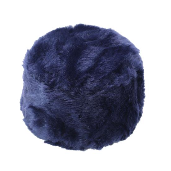 Winter Russian Women Men Fluffy Faux Fur Solid Color Ear Warmer Hat Beanie Cap