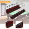 Billiard Pool Cue Rack Sticks Holder Stand Storage Wooden Table Rods Organizer for
