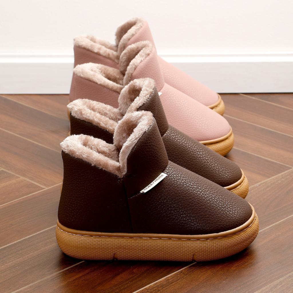 Men Women Plus Size Winter Warm Snow Boots Padded Lining Waterproof Ankle Boots Anti-slip Outdoor Hiking Mountaineering Sports Boots