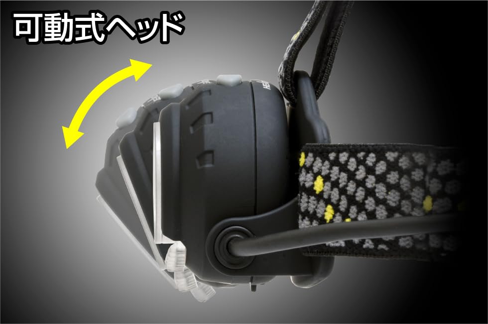 GENTOS Head Wars 520 Lumens KDHL-2110 Headlamp,