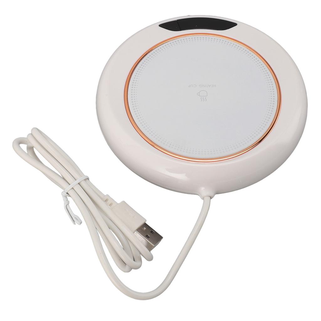 Elektrischer Kaffeewärmer 3 Temperatureinstellungen Timer USB-Stromversorgung Automatischer Kaffeeerhitzer für Zuhause