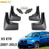 Set Mud Flaps Splash Guards For BMW X5 E70 2007 2008 2009 2010 2011 2012 2013 Car Mudguards Fender Car Styling Accessories