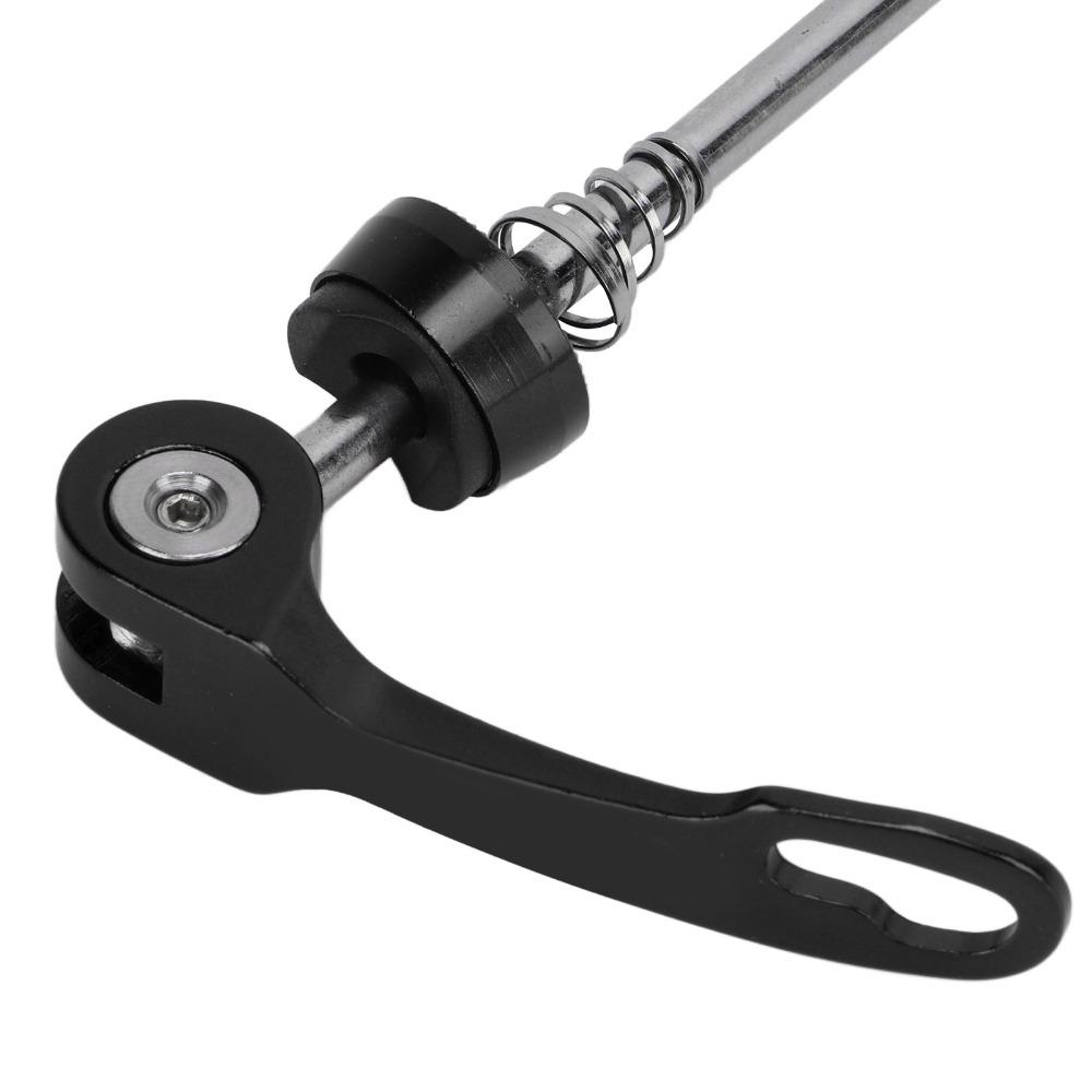 1 Pair High Strength Bicycle Skewers 100/135mm Wheel Hub Skewers  Bike Accessory чёрный