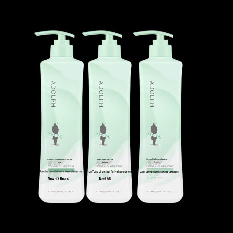 Adollf Deep Nourishment Oil Control Volumizing Shampoo (3-Pack)