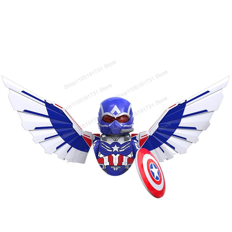 Blind Box Anime Super Cartoon TV Movies Heroes Assembly Building Blocks Kid MINI Brick Toy Collection Gift Christmas Gift TV6220