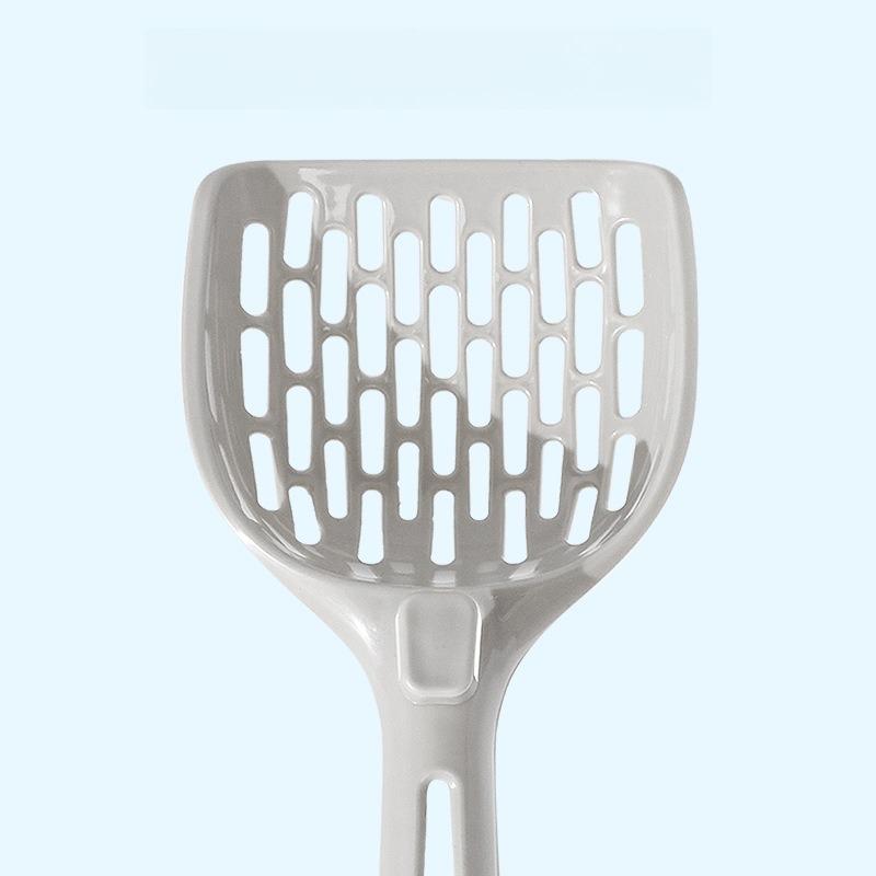 Grid Cat Litter Scoop, Poop-Scooping Essential, Pet Cleaning Supplies,t Litter Scoop Space Saving Litter SifterErgonomic Long Handle Litter Box Scoop