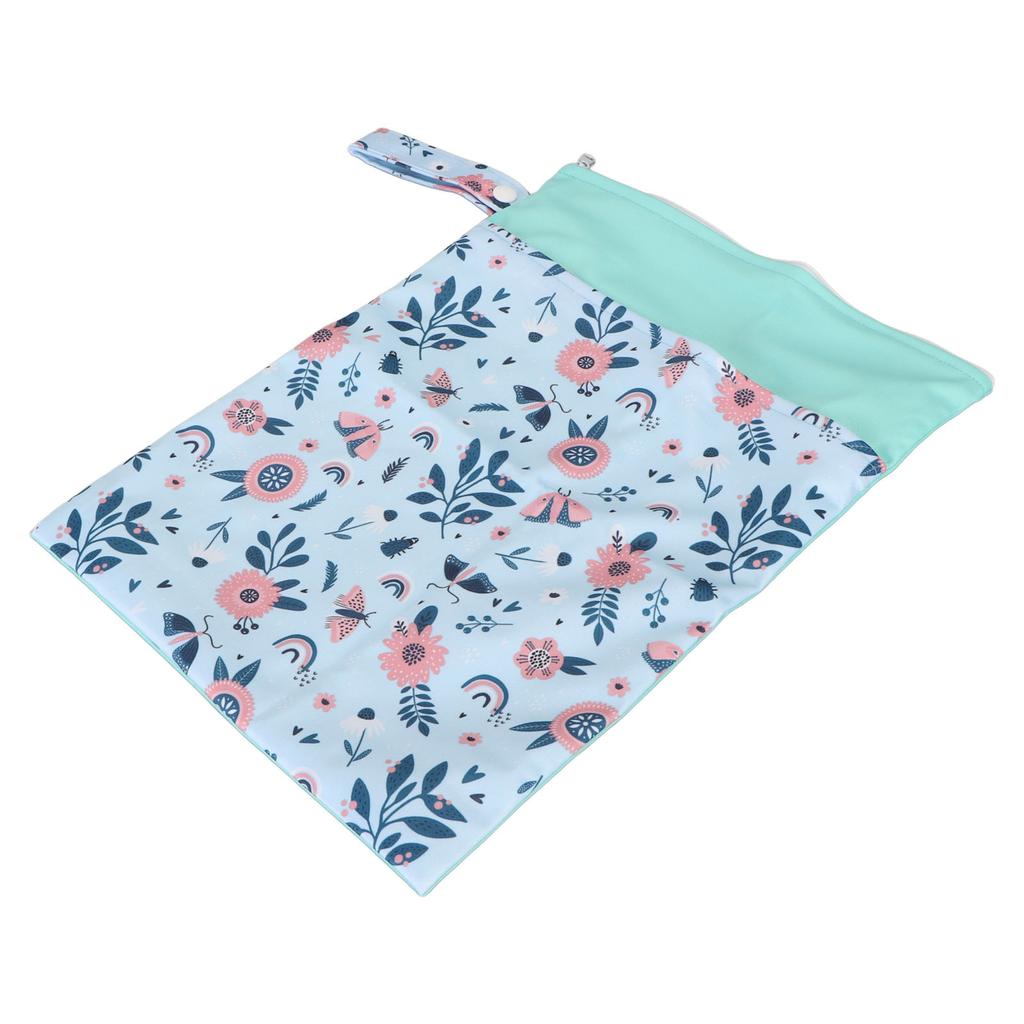 Wet Dry Bag Cloth Waterproof Multi Functional Washable Detachable Diaper Wet Dry Bag G64