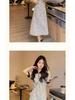 Summer 2026 European Slimming French Style Polo Collar Dress with Elegant Design