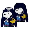 Snoopy cartoon women's sweatshirt, fashionable streetwear hoodie gift, Snoopy cartoon streetwear sweatshirt hoodie