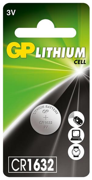 Gp cr1632-u1 battery