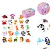 Cartoon Puzzle Creativity Imagination Shape Matching Montessori Toy for Preschool Ages 3 4 5