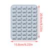1Pc 45-cavity Bow Gummy Candy Molds Non-Stick Butterfly Tie Silicone Molds for DIY Gummies Candy Chocolate Jelly Ice Tray